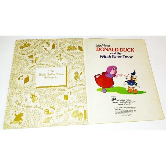 Vintage Lot of 3 Little Golden Books Walt Disney - 1976 & 1977 - Picture 14 of 16